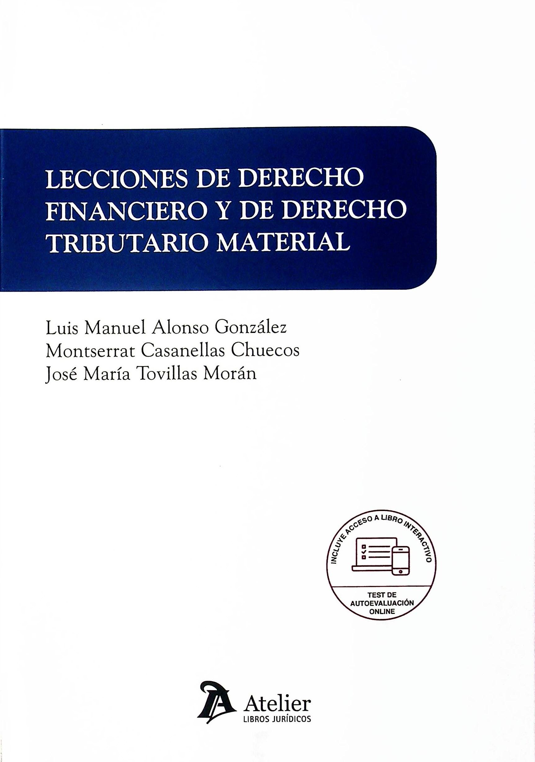 Lecciones De Derecho Financiero Y De Derecho Tributario Material